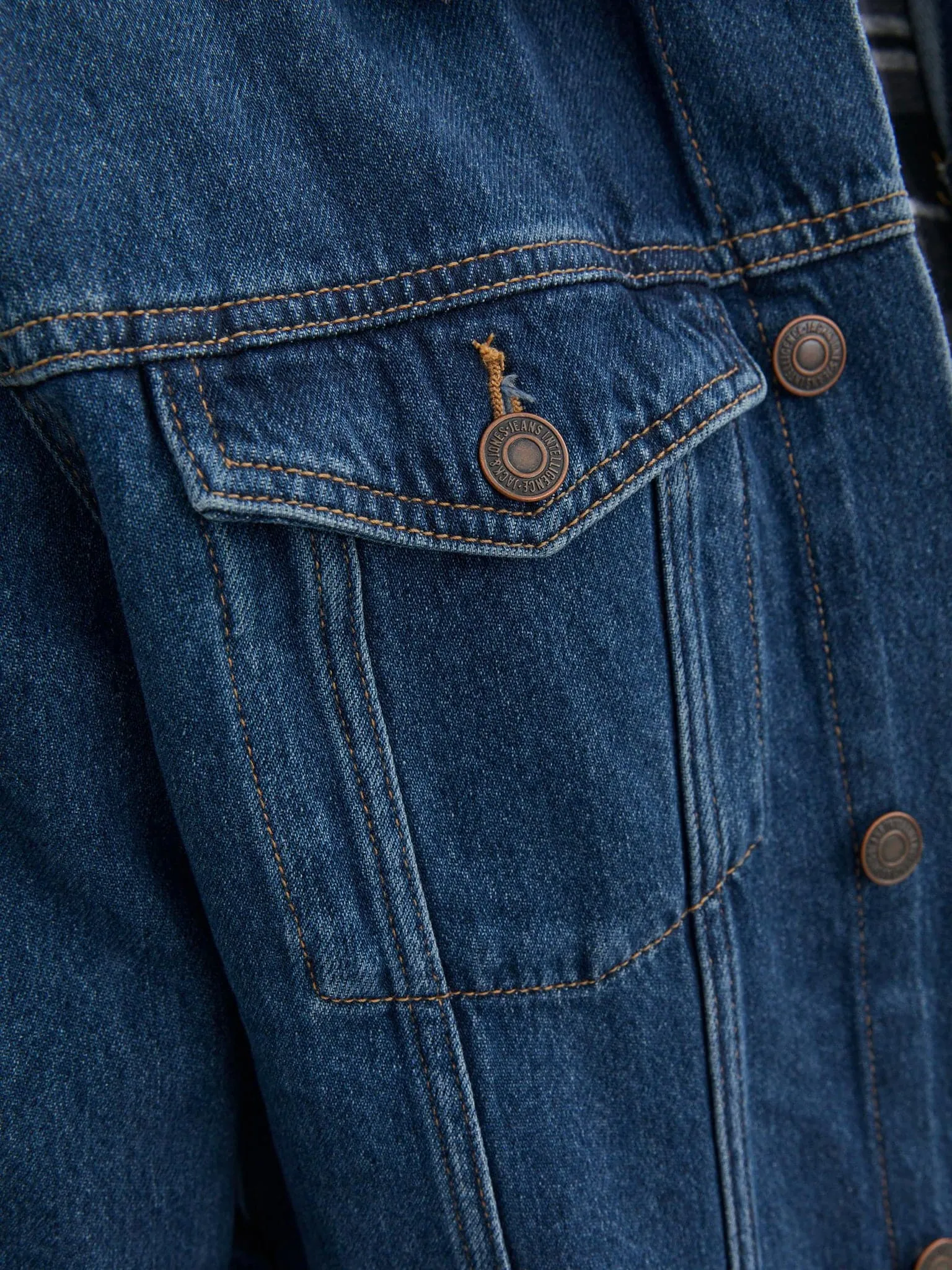Ανδρικό τζάκετ JJIJEAN JJJACKET AA 723 12237196 | 12237196