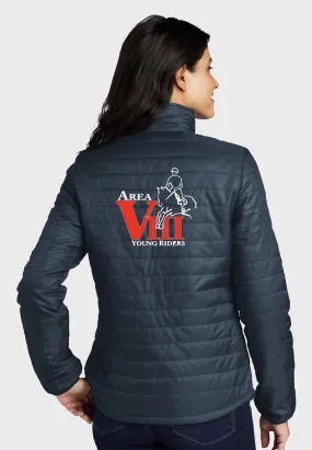 Area 8 Young Riders Port Authority Ladies Packable Down Jacket