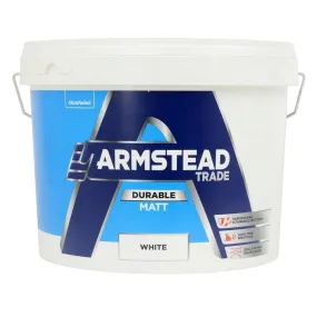 ARMSTEAD DURABLE MATT WHITE 10L