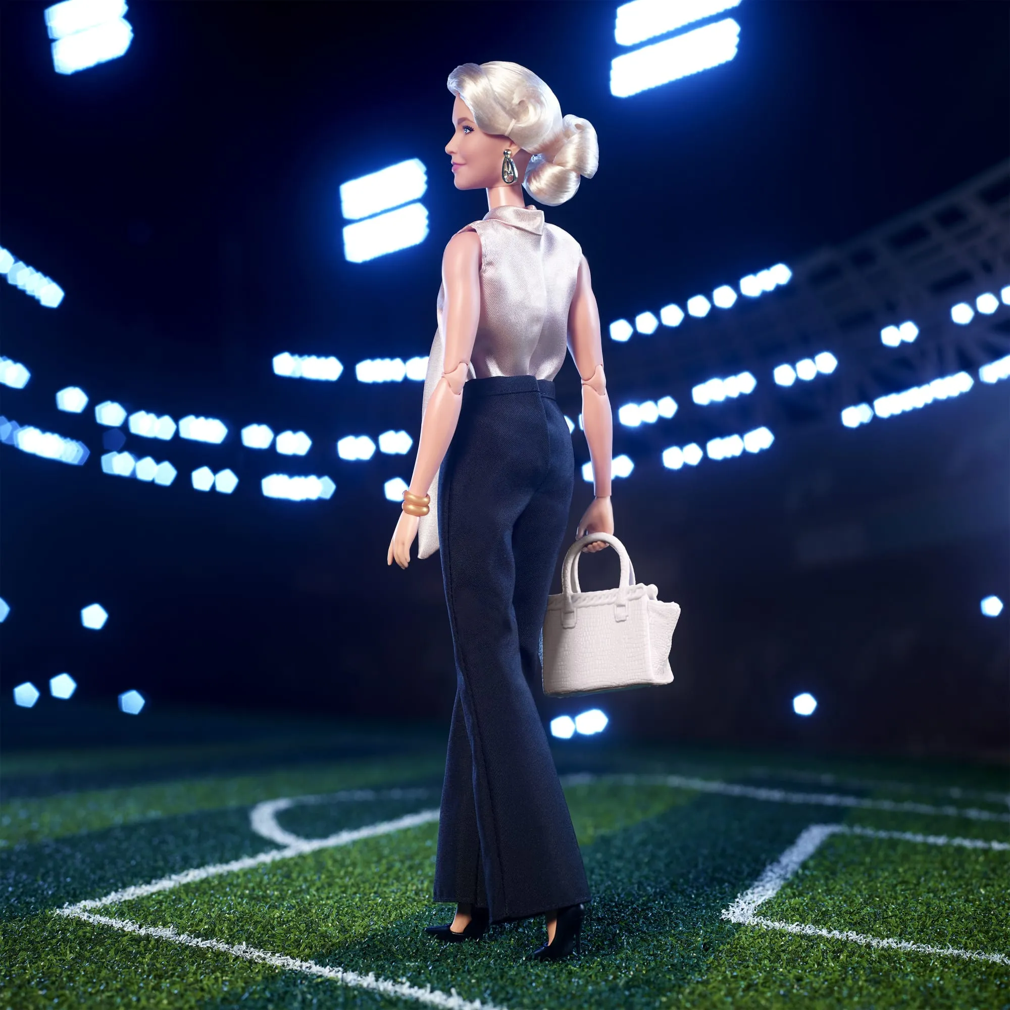 Barbie Signature Ted Lasso Collectible Doll, Rebecca Welton Wearing Blouse And Slacks