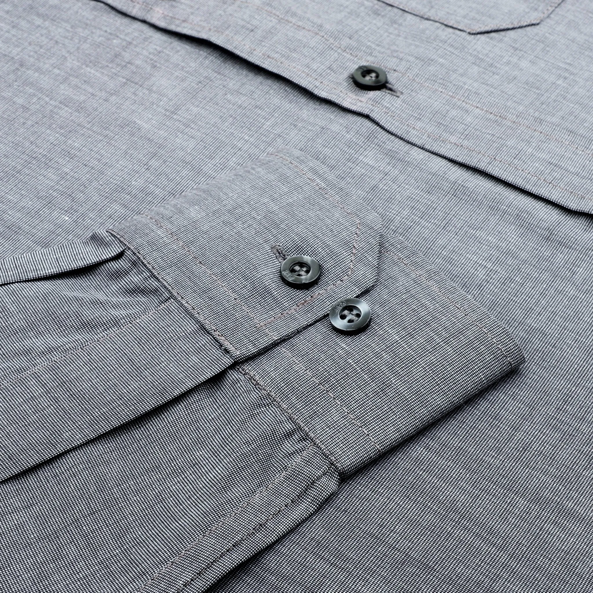 Charcoal Cotton Shirt