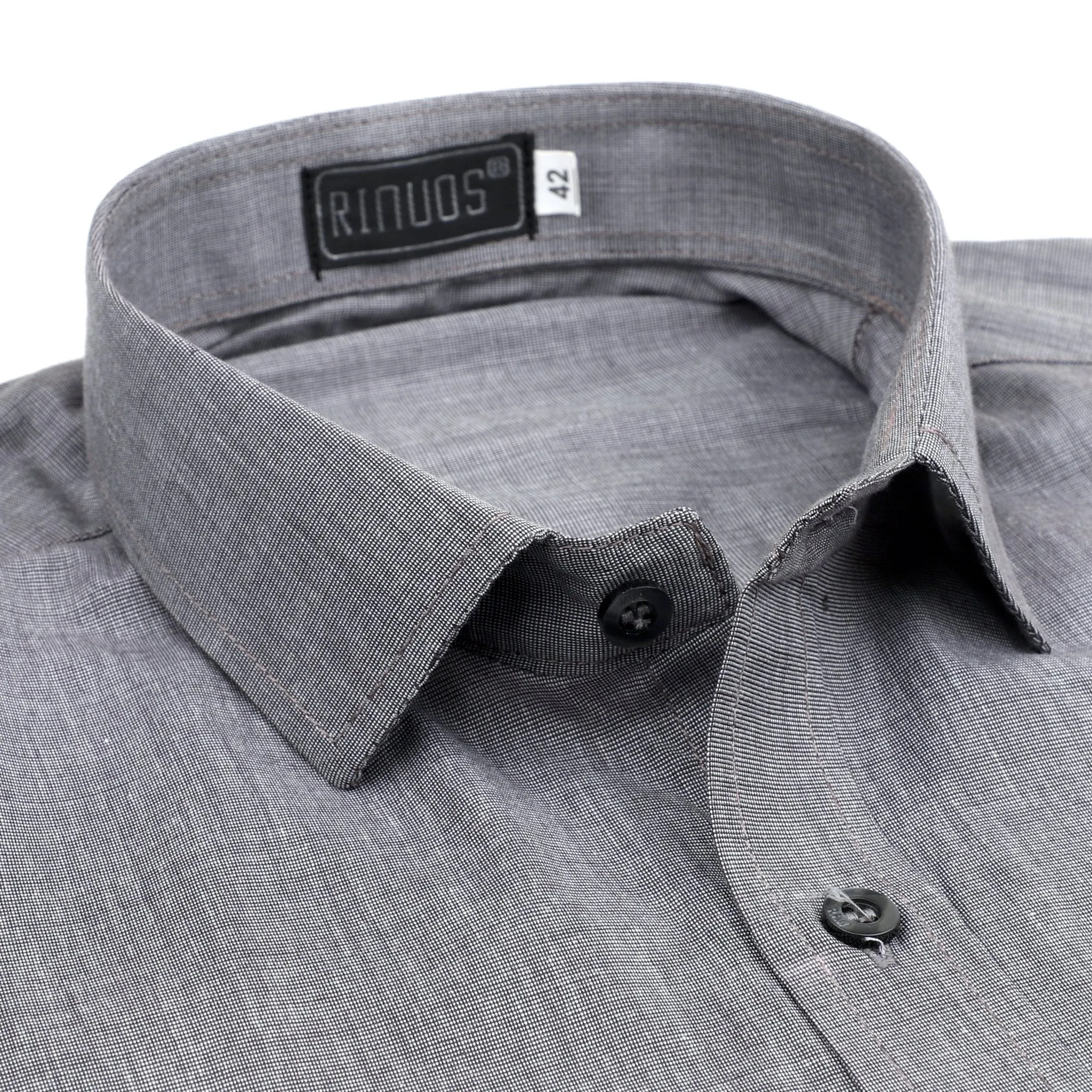 Charcoal Cotton Shirt