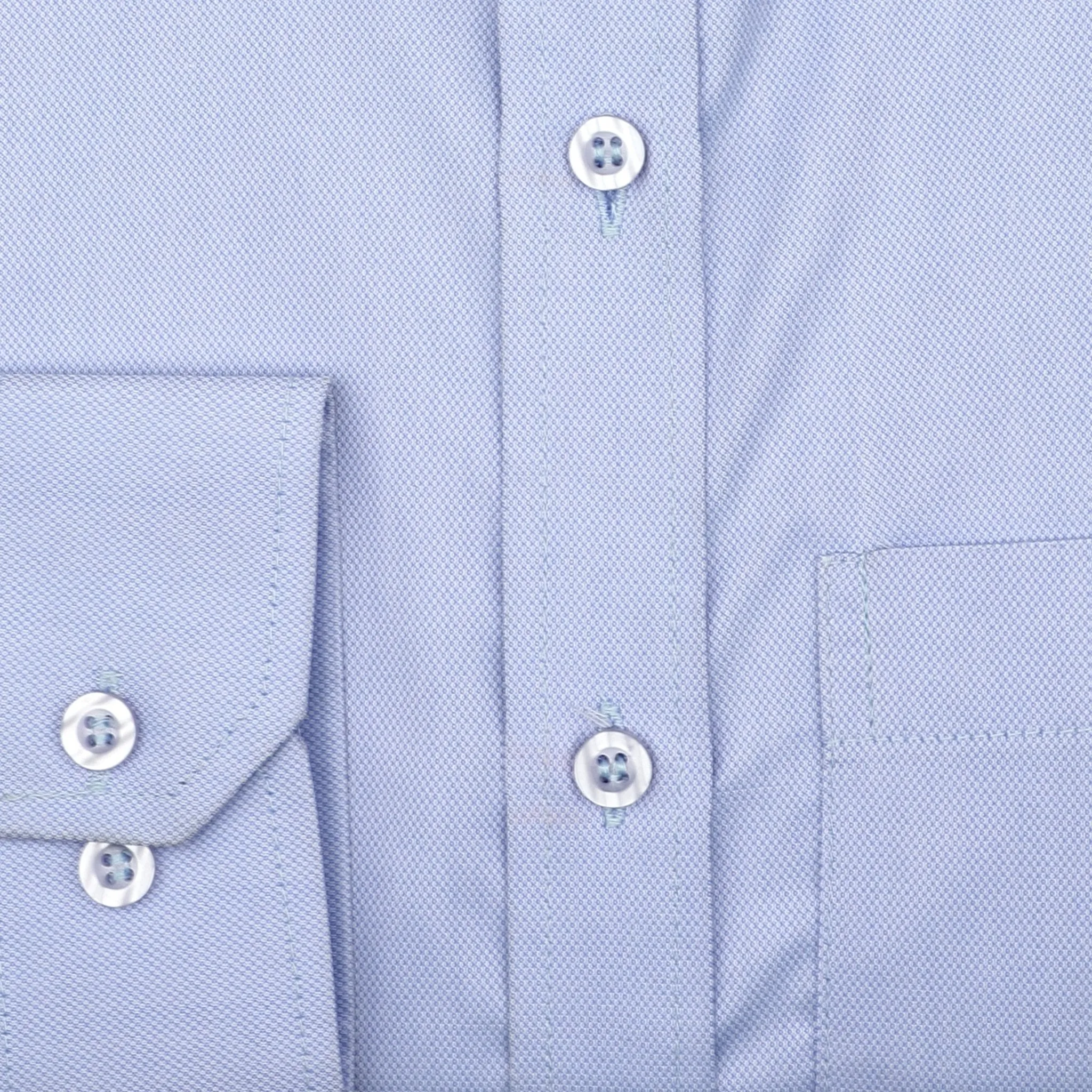 Classic Blue Cotton Shirt