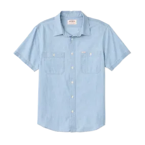 Filson - Short Sleeve Chambray Shirt - Light Indigo