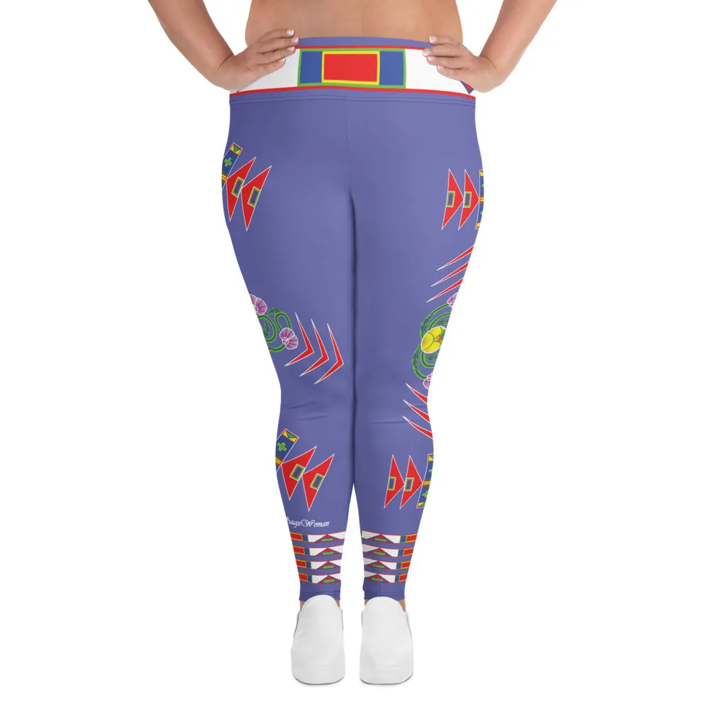 Gratitude Peri Plus Size Leggings