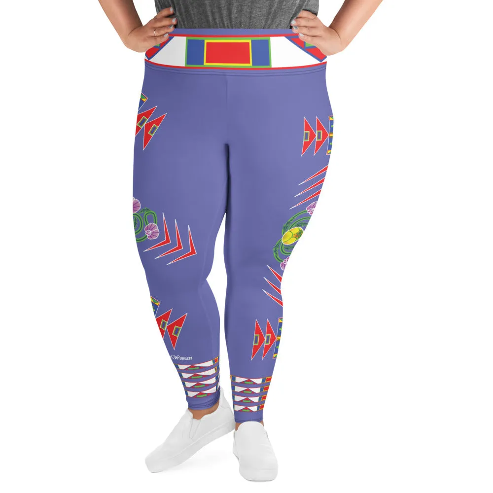 Gratitude Peri Plus Size Leggings