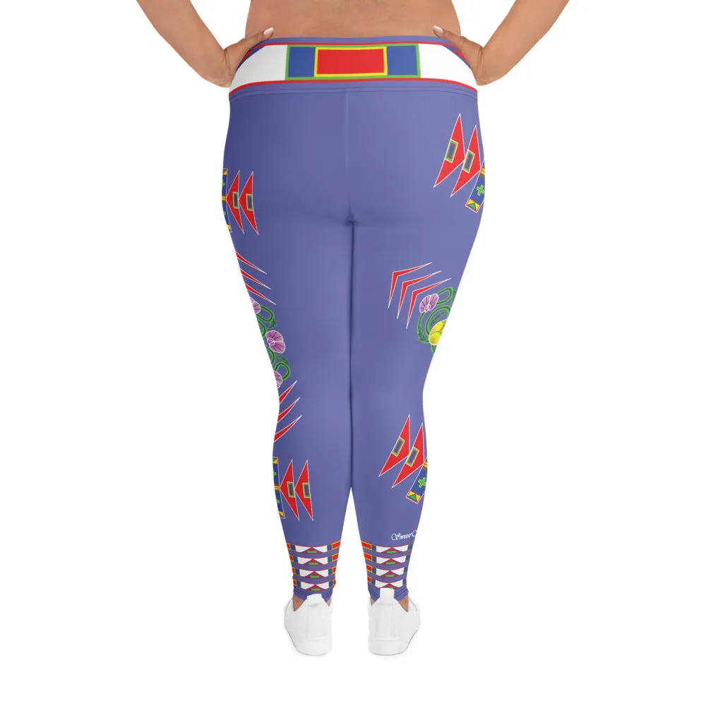 Gratitude Peri Plus Size Leggings