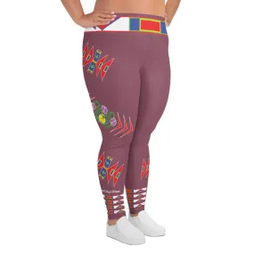 Gratitude Rose Plus Size Leggings