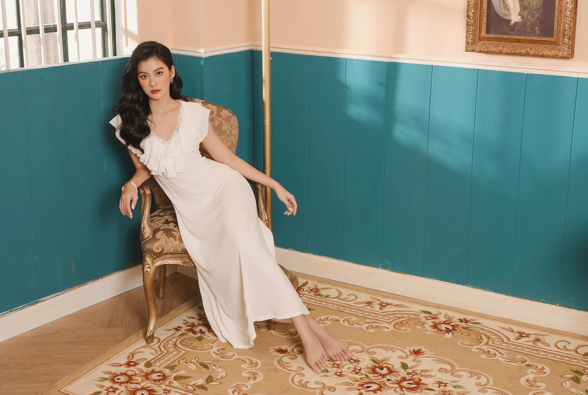Jasmine Silk Dress