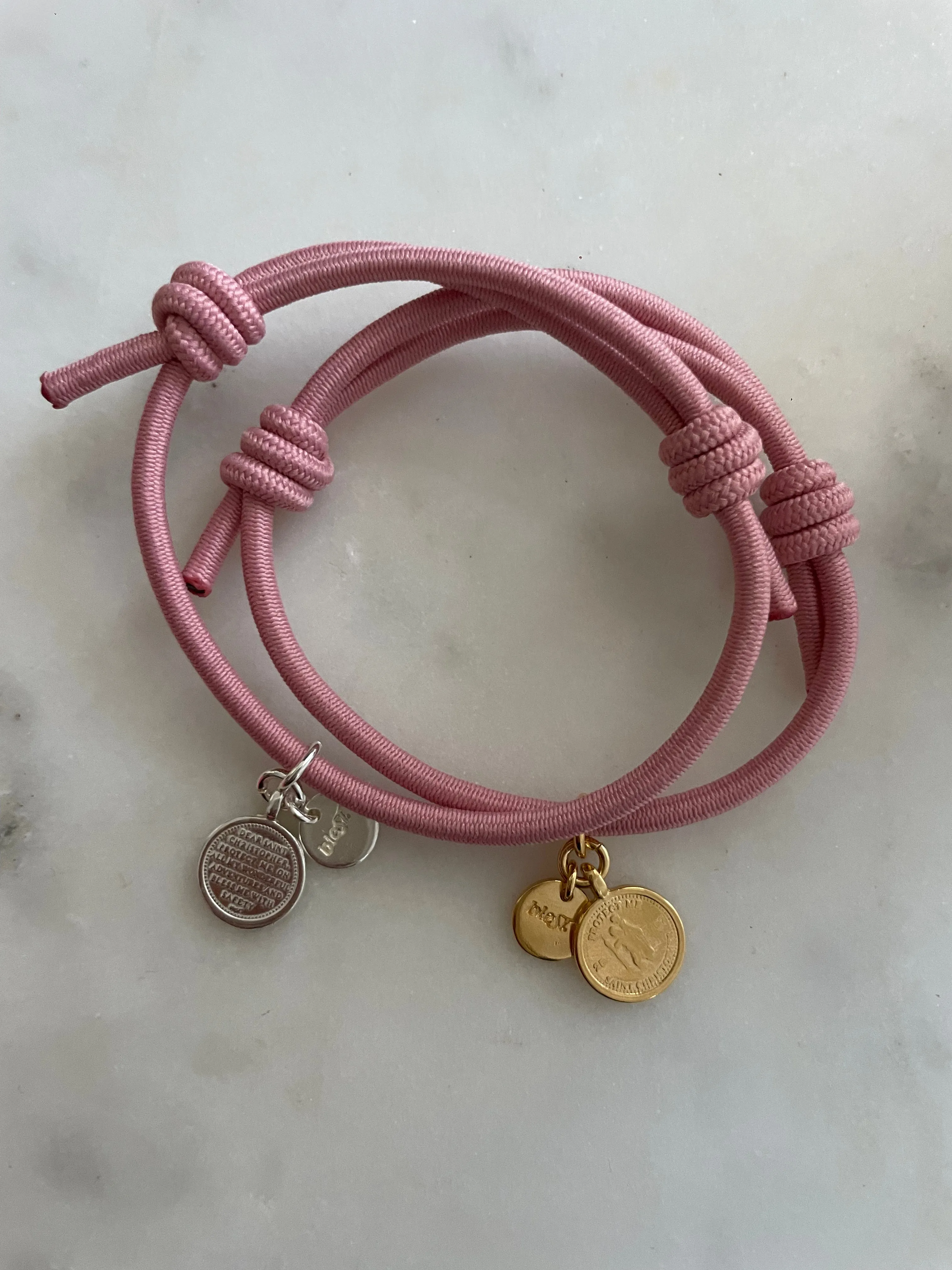 KNOT BRACELET LIGHT PINK