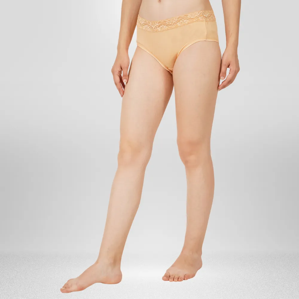 Lace Panty | Women Under Wear | Soft | Comfortable | Set of 3 | Grey Beige Pink