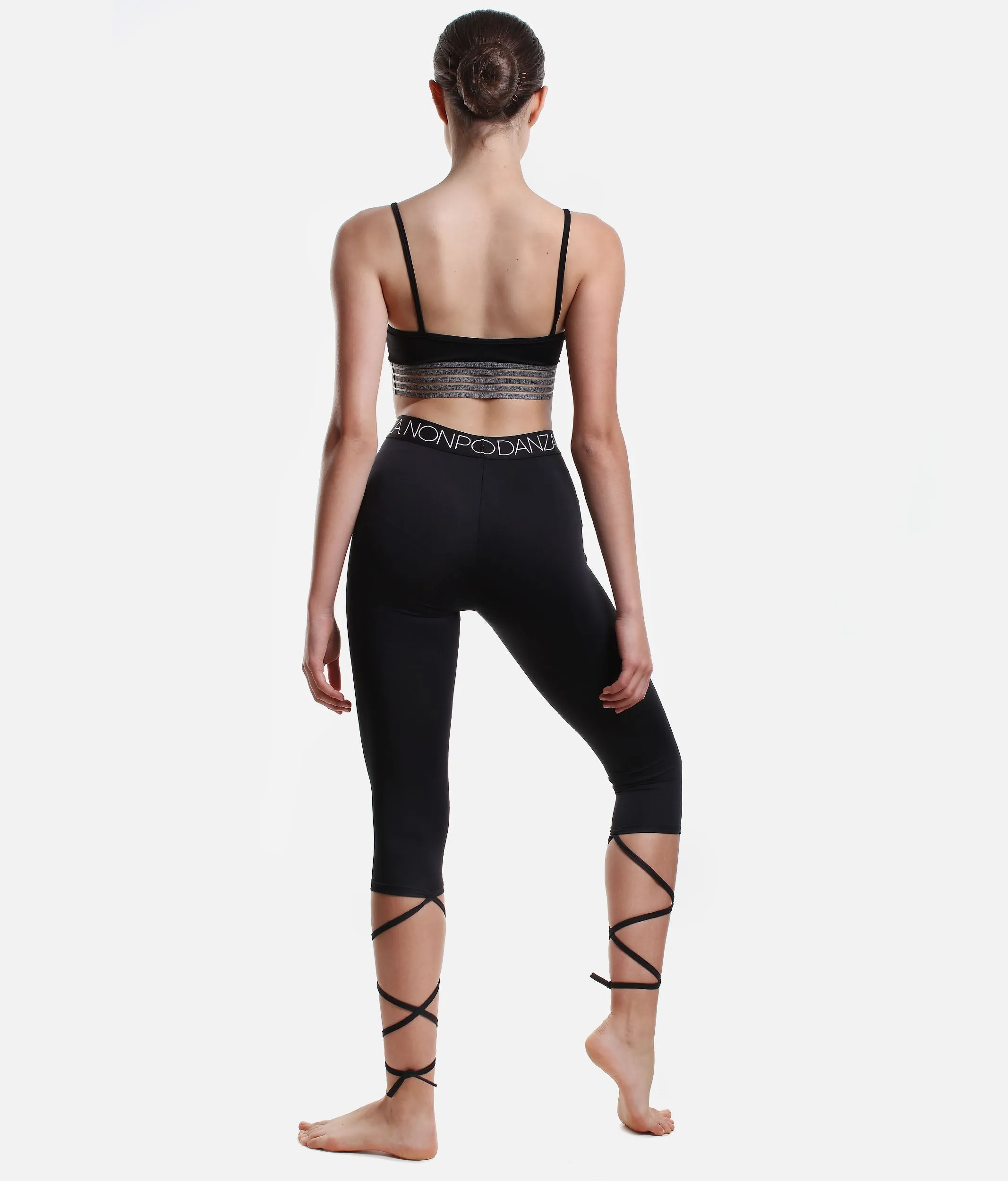 Lace-up Dance Leggings - 0107