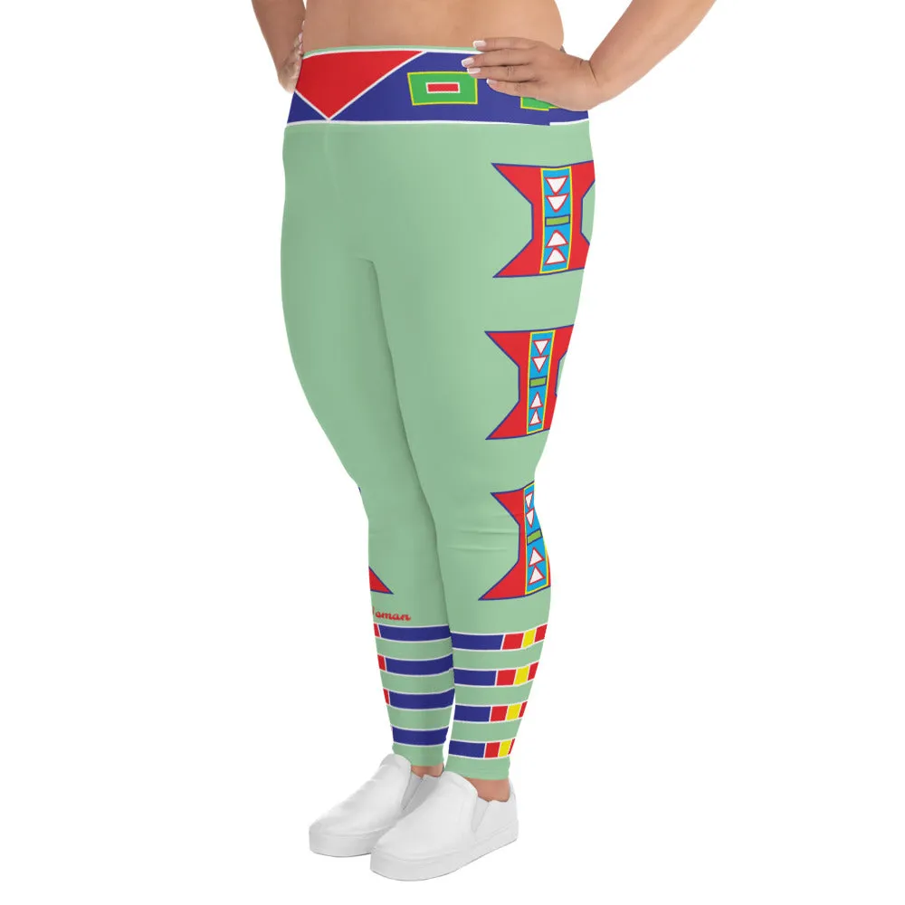 Live Green Ash Plus Size Leggings