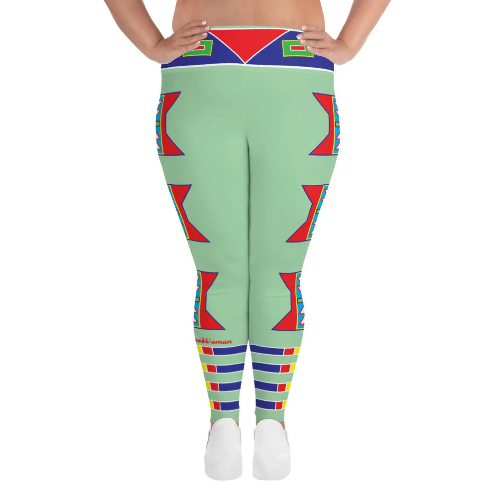Live Green Ash Plus Size Leggings
