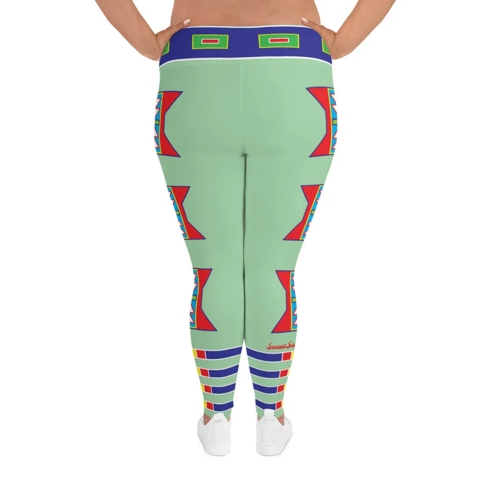 Live Green Ash Plus Size Leggings