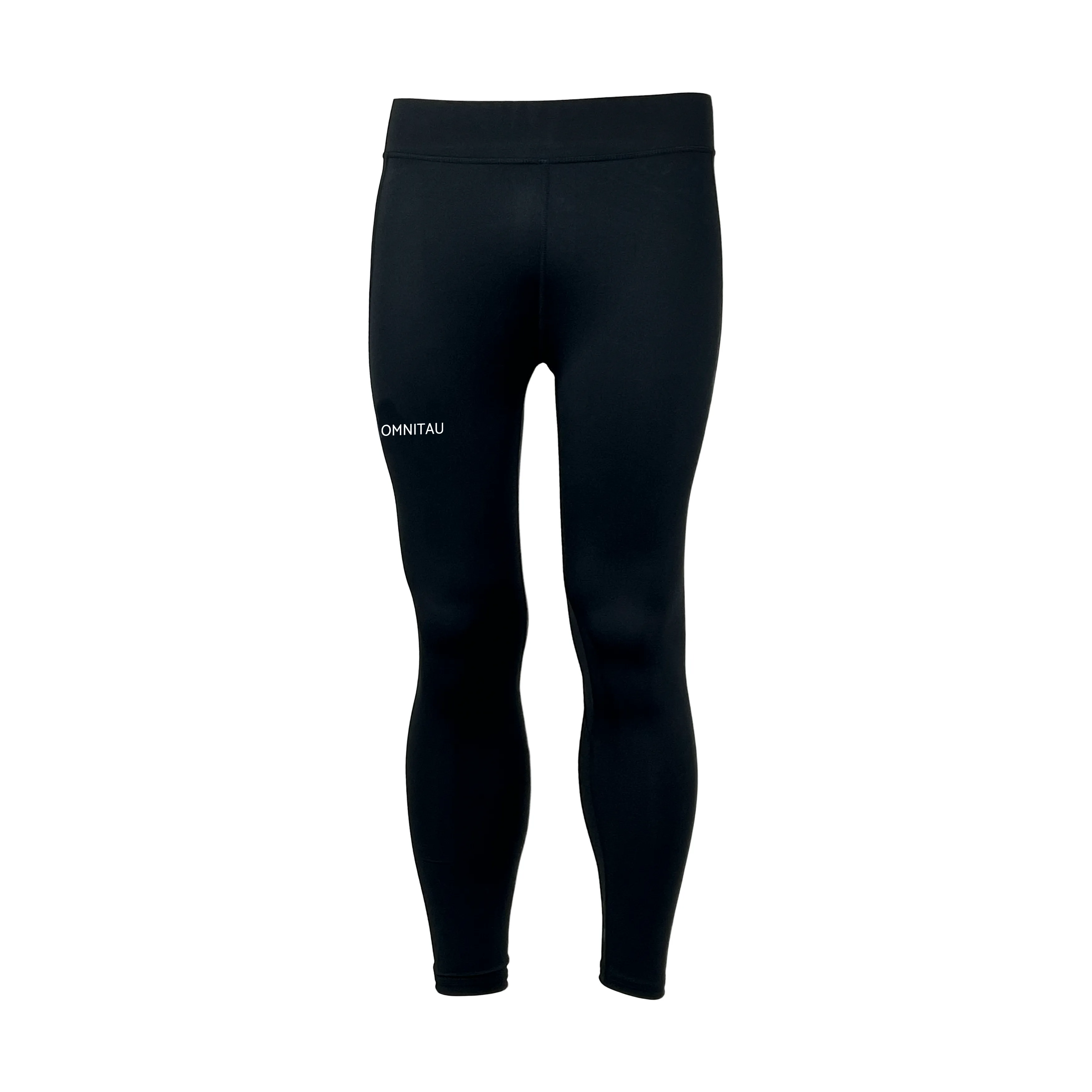 Omnitau Women's Team Sports Breathable Full Length Training Leggings - Black