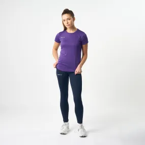 Omnitau Women's Team Sports Breathable Full Length Training Leggings - Navy
