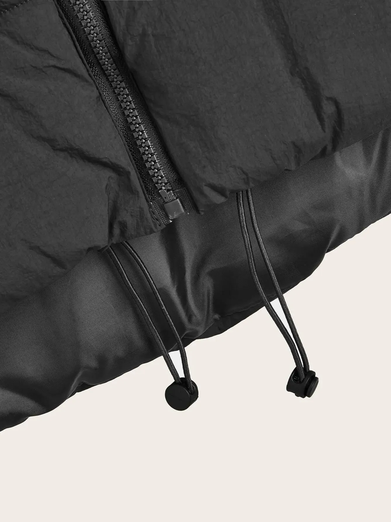 Stand Collar Elegant Down Warm Jacket