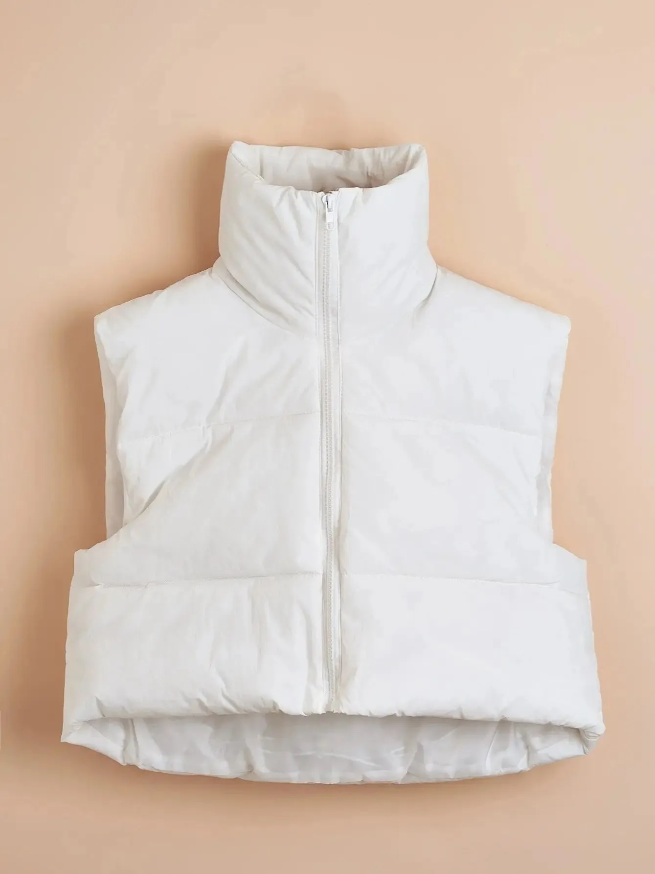 Stand Collar Elegant Down Warm Jacket