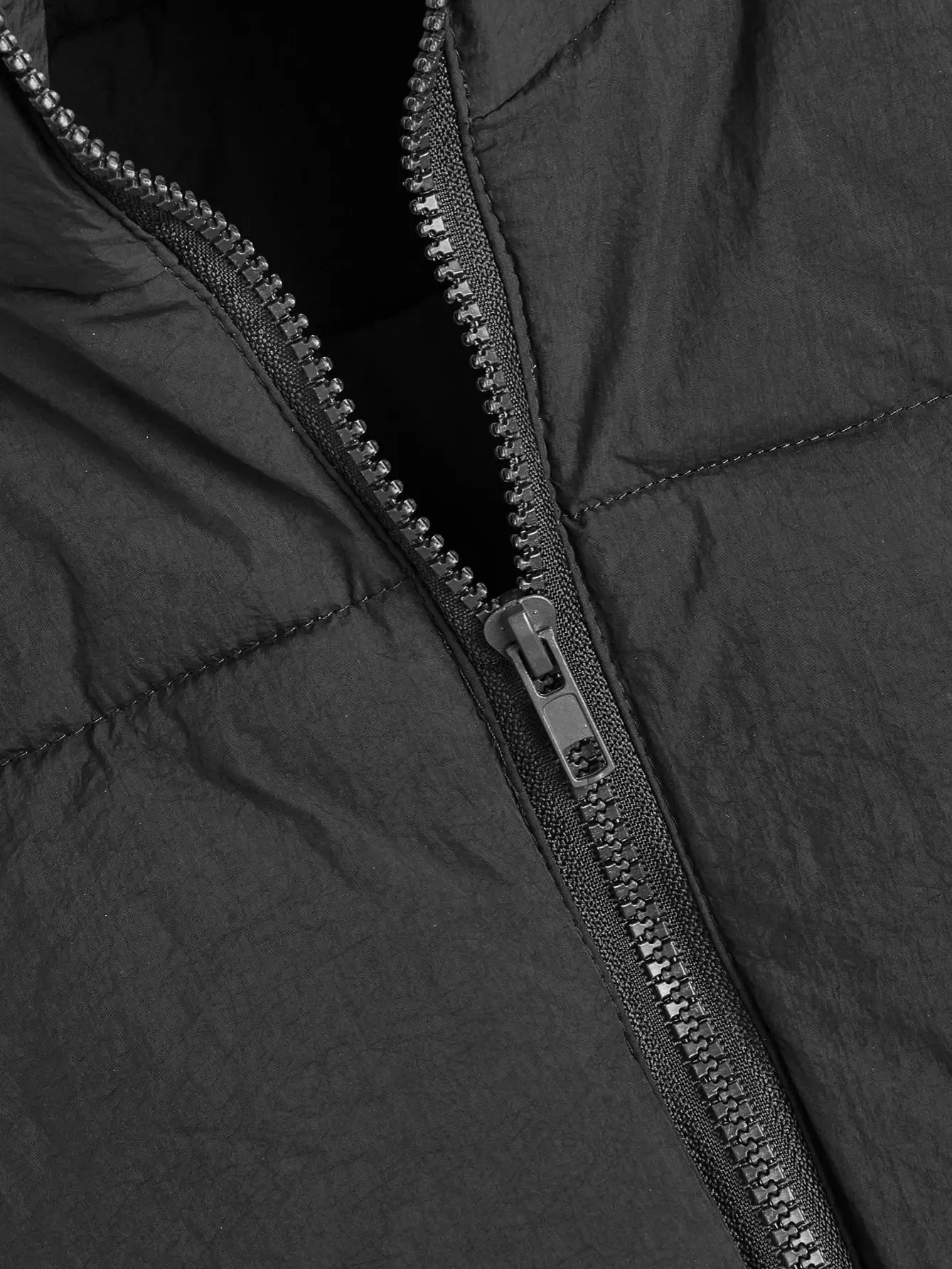 Stand Collar Elegant Down Warm Jacket