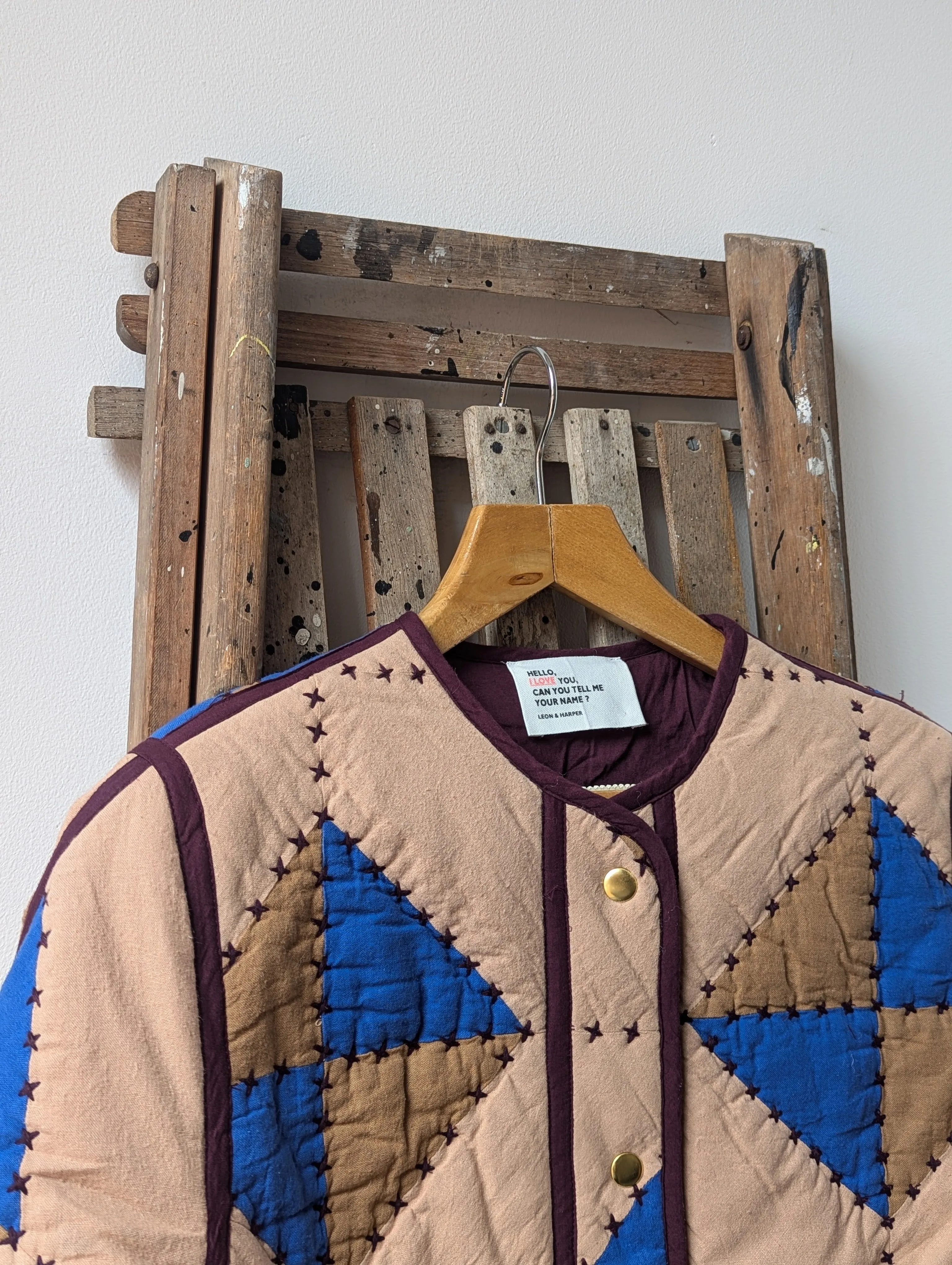 Vulca Losange Multi-Coloured Quilted Jacket