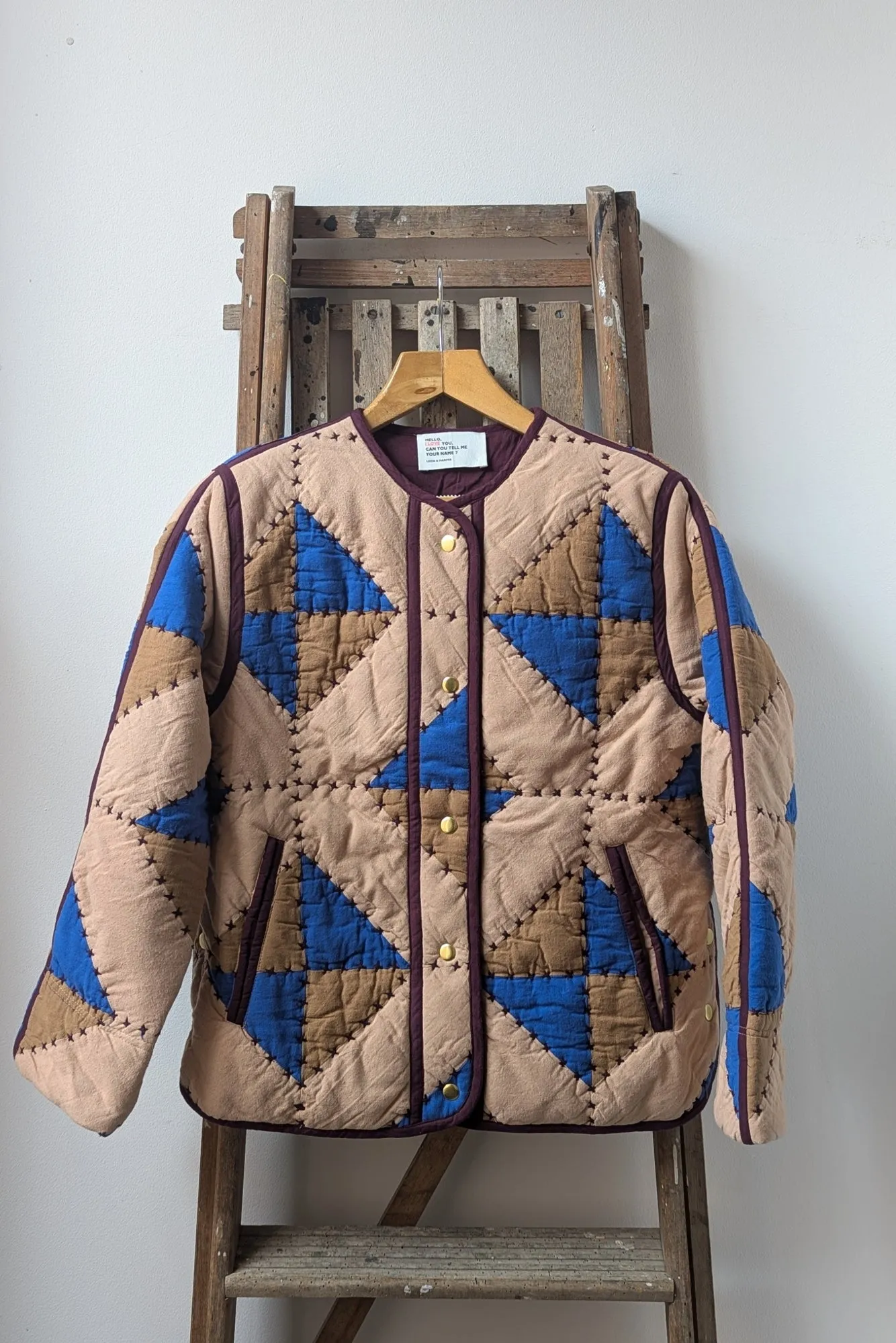 Vulca Losange Multi-Coloured Quilted Jacket