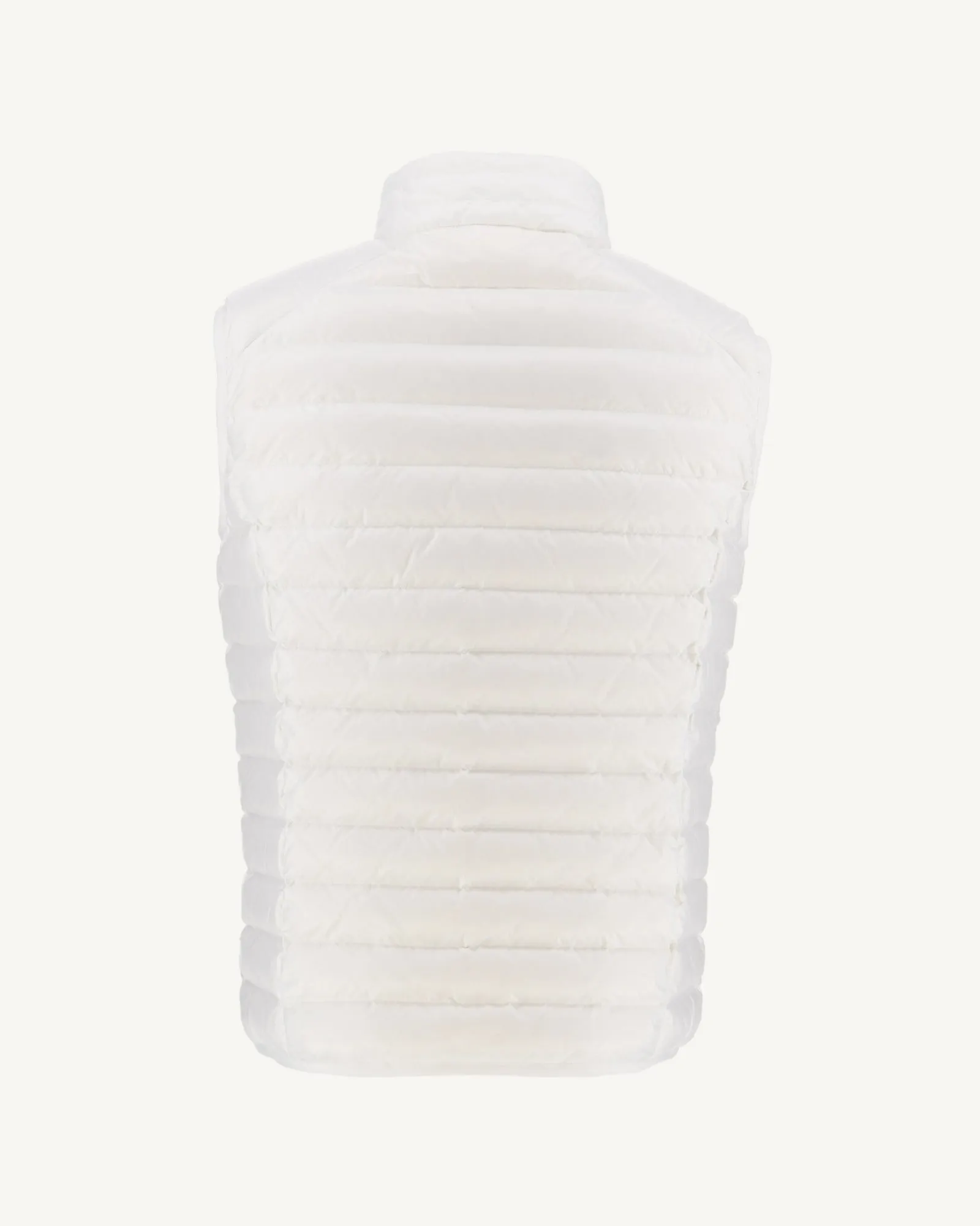White Sleeveless down jacket Tom