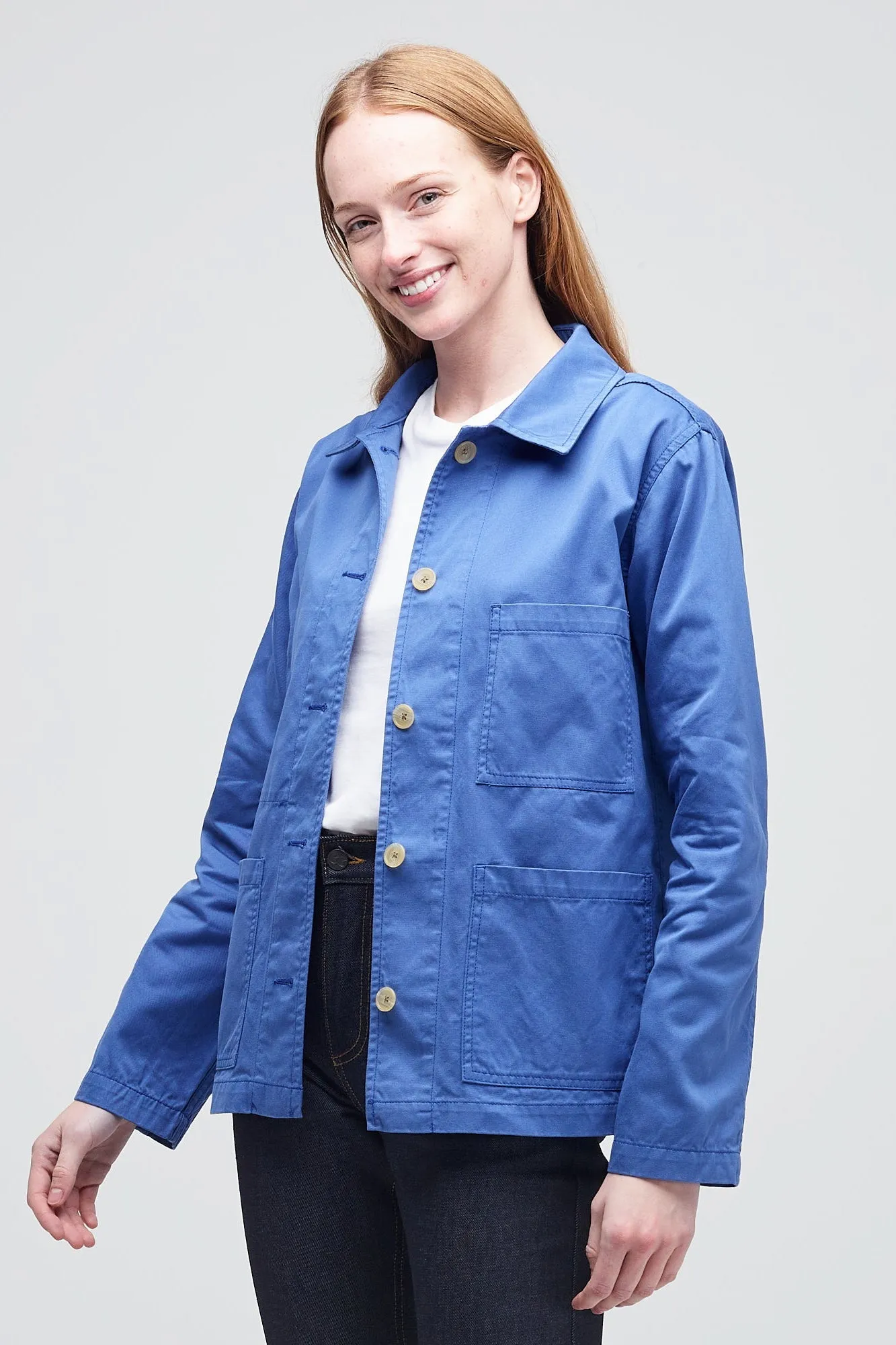 Women's Chore Jacket - Light Blue